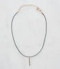 Choker with Gold Pendant