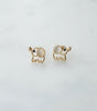 Gold Elephant Earrings