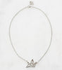 Origami Crane Necklace